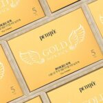 Petitfee Gold Neck Pack Hydrogel Angel Wings