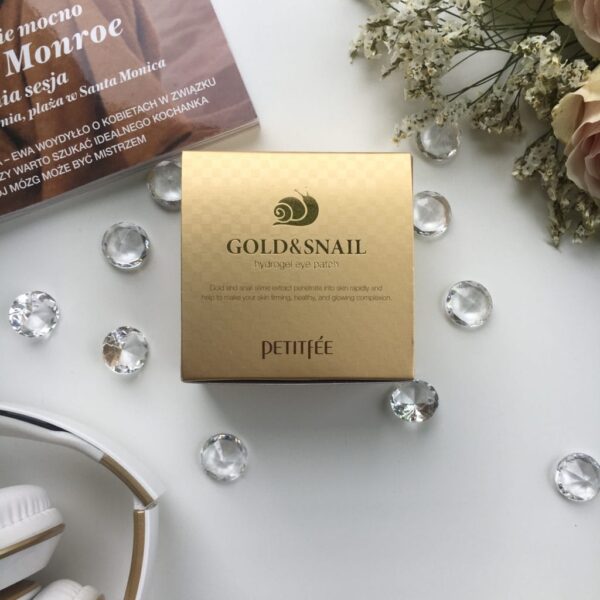 Petitfee – Black Pearl & Gold Hydrogel Eye Patch